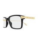 Cartier Santos CT0653O rectangle eyeglasses in Black, side view