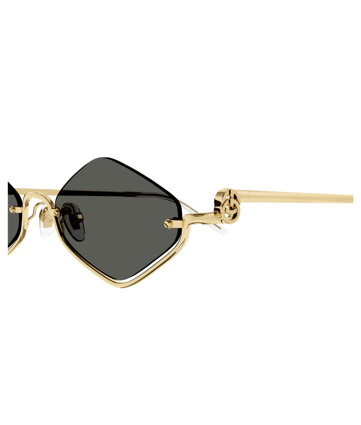 Gucci GG1604S Geometric Sunglasses Iconic Italian Style Available at VISIONMOOD