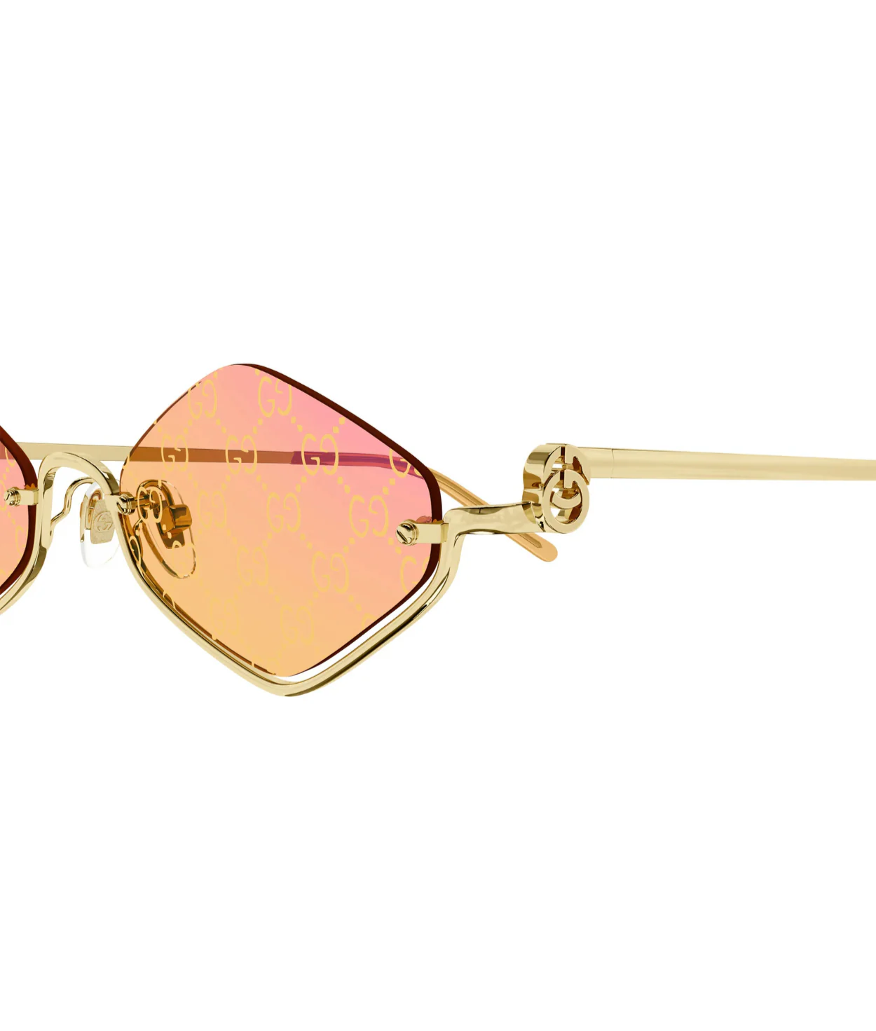 Gucci GG1604S Geometric Sunglasses Iconic Italian Style Available at VISIONMOOD