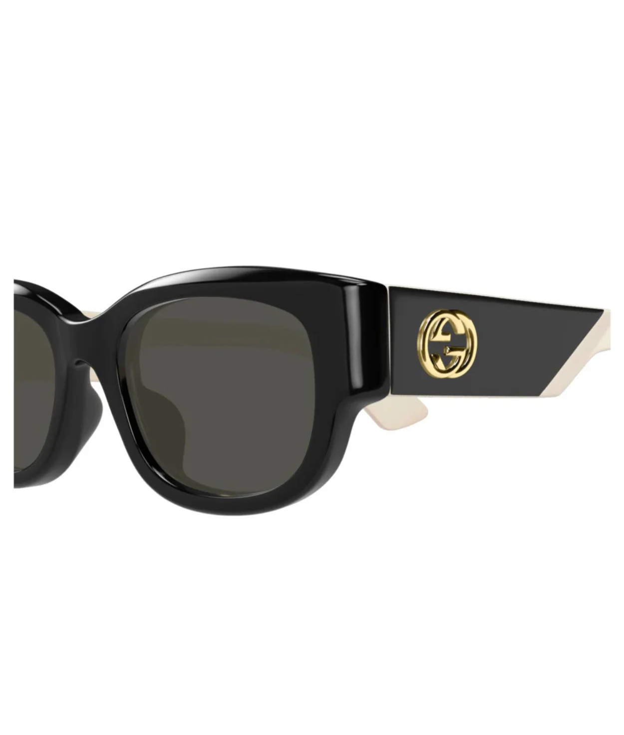 Gucci GG Logo GG1667SK Square Sunglasses Iconic Italian Style Available at VISIONMOOD