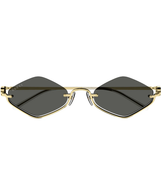 Gucci GG1604S Geometric Sunglasses Iconic Italian Style Available at VISIONMOOD