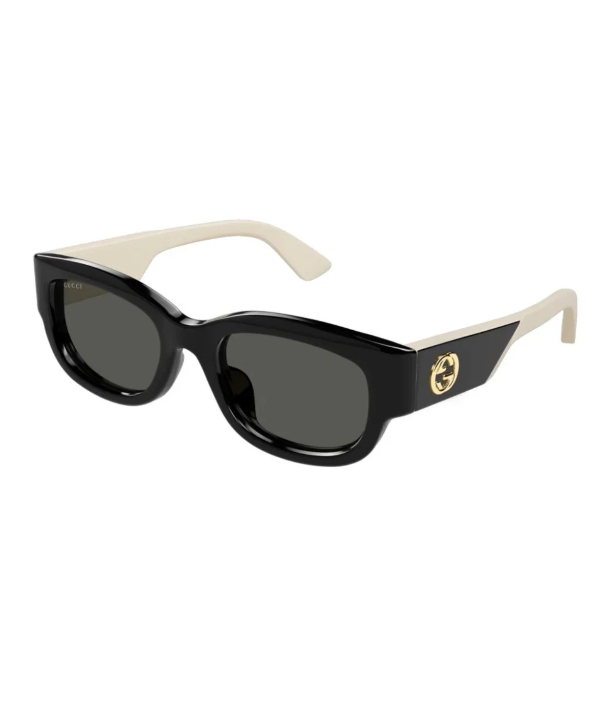 Gucci GG Logo GG1667SK Square Sunglasses Iconic Italian Style Available at VISIONMOOD