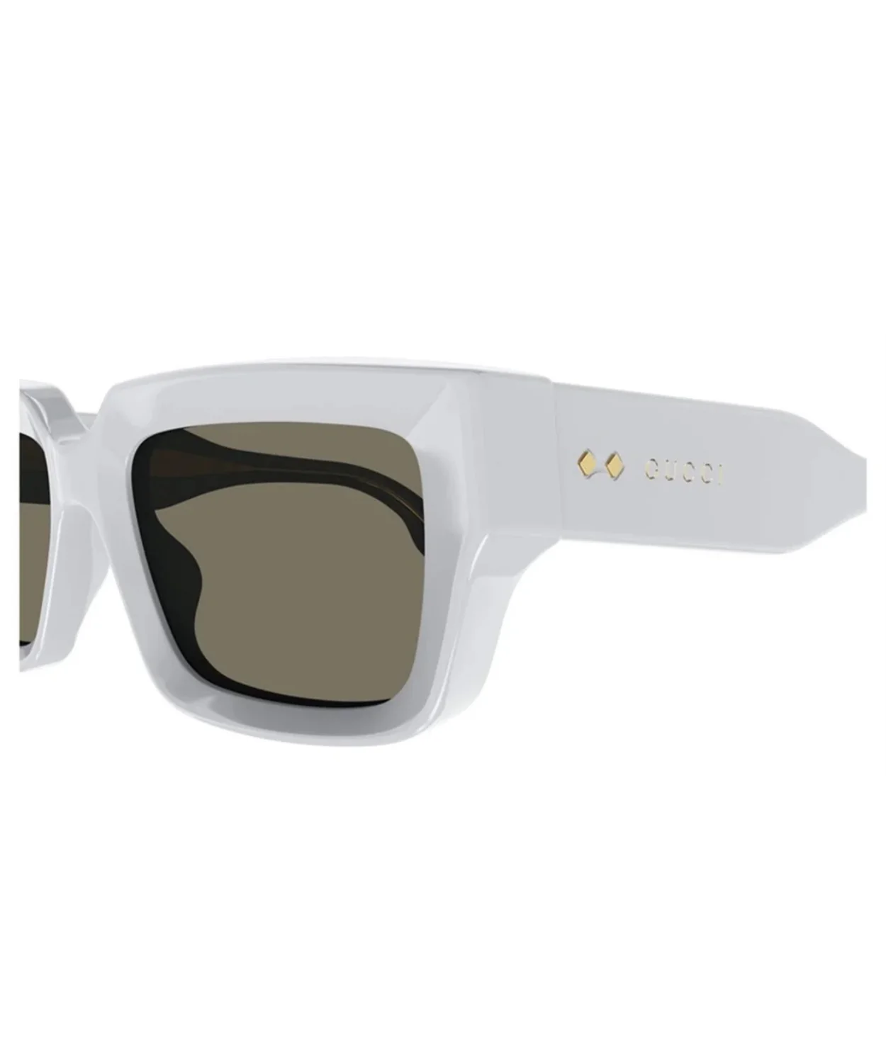 Gucci GG1529S Rectangle Sunglasses Iconic Italian Style Available at VISIONMOOD