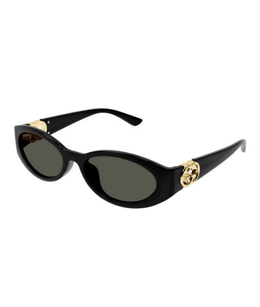 Gucci GG1662SA Oval Sunglasses Iconic Italian Style Available at VISIONMOOD