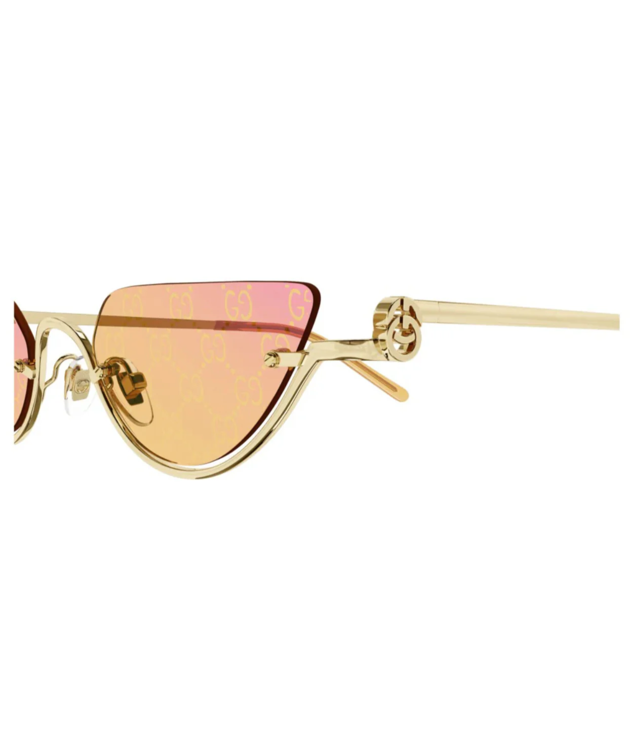 Gucci GG1603S Cat Eye Sunglasses Iconic Italian Style Available at VISIONMOOD