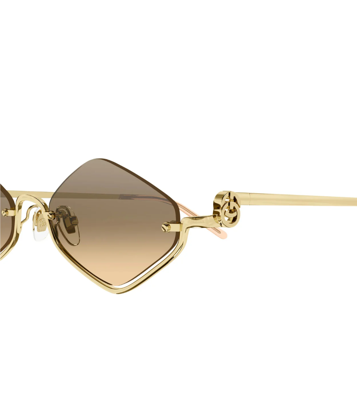 Gucci GG1604S Geometric Sunglasses Iconic Italian Style Available at VISIONMOOD