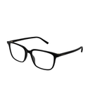 Gucci GG2238O round eyeglasses in Black, three-quarter view
