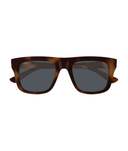 Gucci GG2242S rectangle sunglasses in Havana-Grey, front view