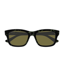 Gucci GG2243S rectangle sunglasses in Havana-Green, front view