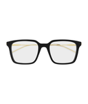 Gucci GG2252O rectangle eyeglasses in Black, front view