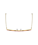 Crystal Orange Polished Gold