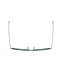 Transparent Sage Green Polished Copper