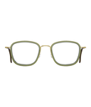 Polished Gold Transparent Green