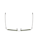 Matte Silver Transparent Green
