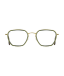 Polished Gold Transparent Green
