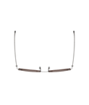 Matte Silver Matte Transparent Brown