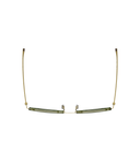 Polished Gold Transparent Green