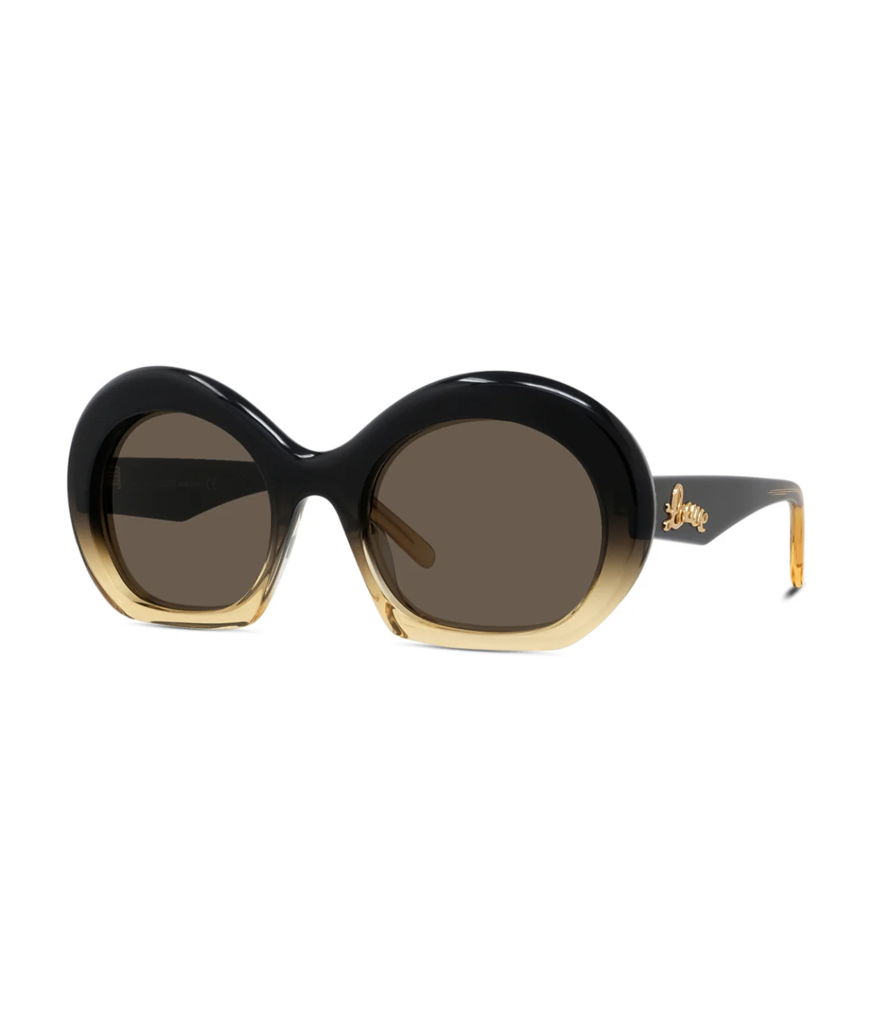 Loewe Curvy LW40077I Round Sunglasses