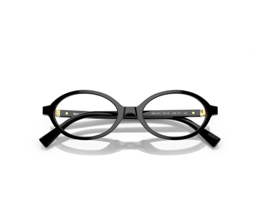 Miu Miu 0MU 01XV Oval Eyeglasses