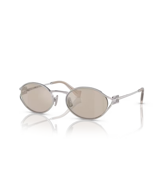 Miu Miu 0MU 52YS Oval Sunglasses