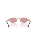 Pale Gold-Dark Pink Silver