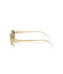 Gold-Grey Gradient Mirror