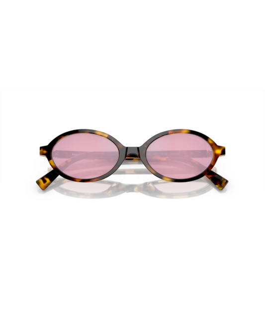 Miu Miu 0MU 04ZSF Oval Sunglasses