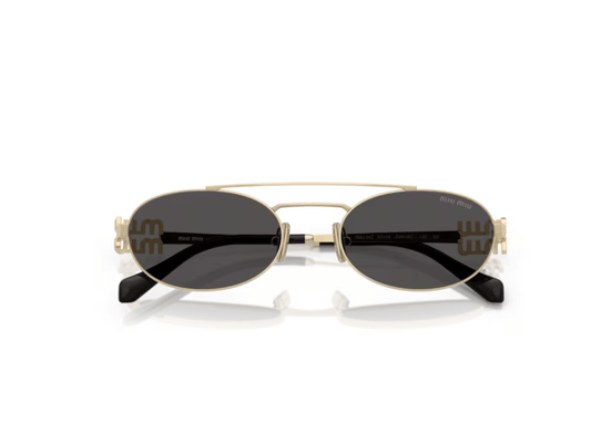 Miu Miu 0MU 54ZS Oval Sunglasses