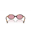 Honey Havana-Dark Pink Mirror Silver Internal