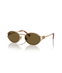 Brass Gold-Dark Brown