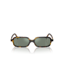 Honey havana-Green mirror internal silver