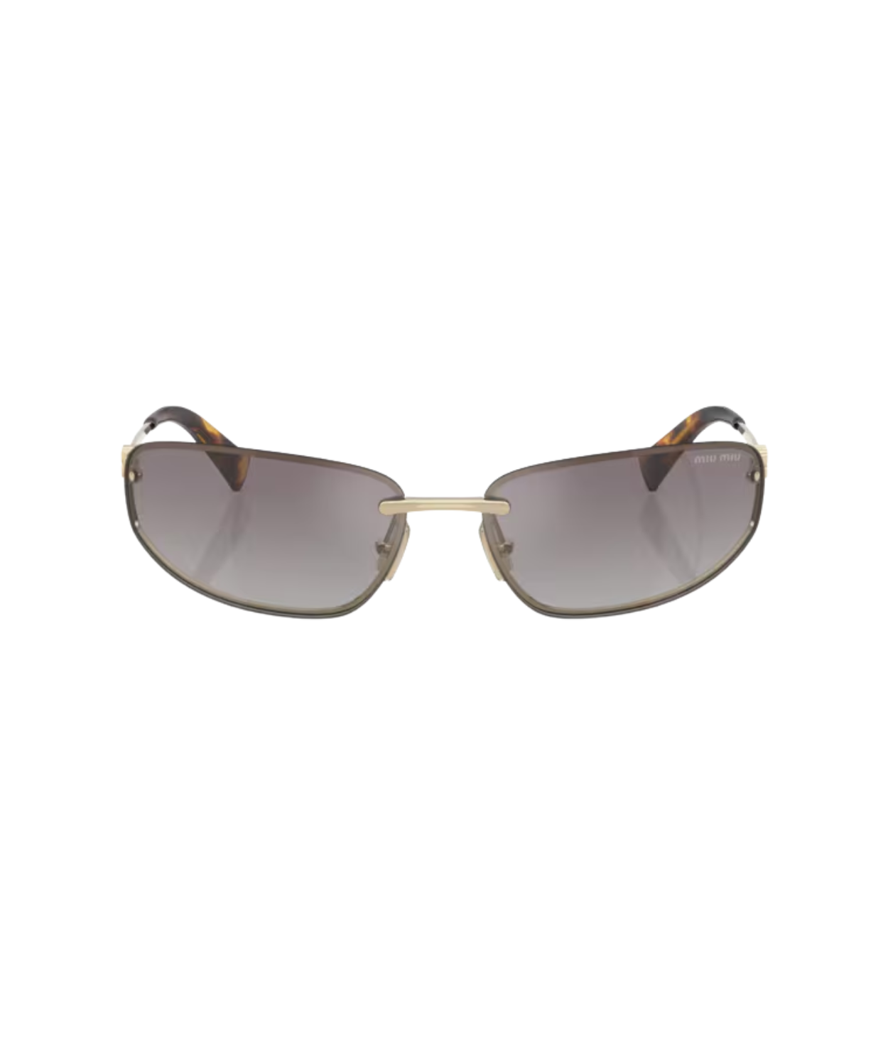 Pale gold-Gradient blue mirror silver