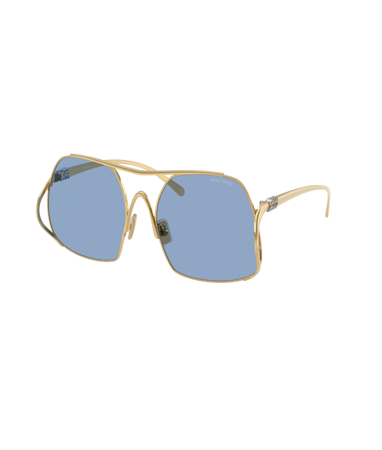 Gold-Light Blue
