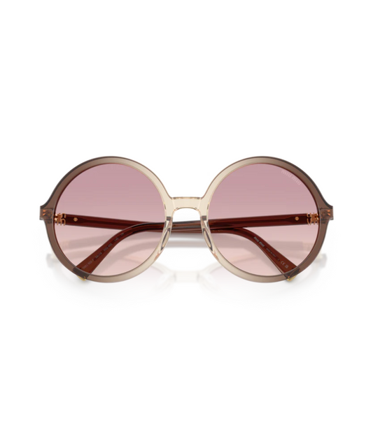 Brown-Brown Gradient Violet