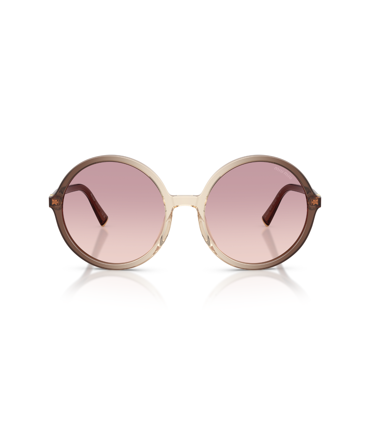 Brown-Brown Gradient Violet