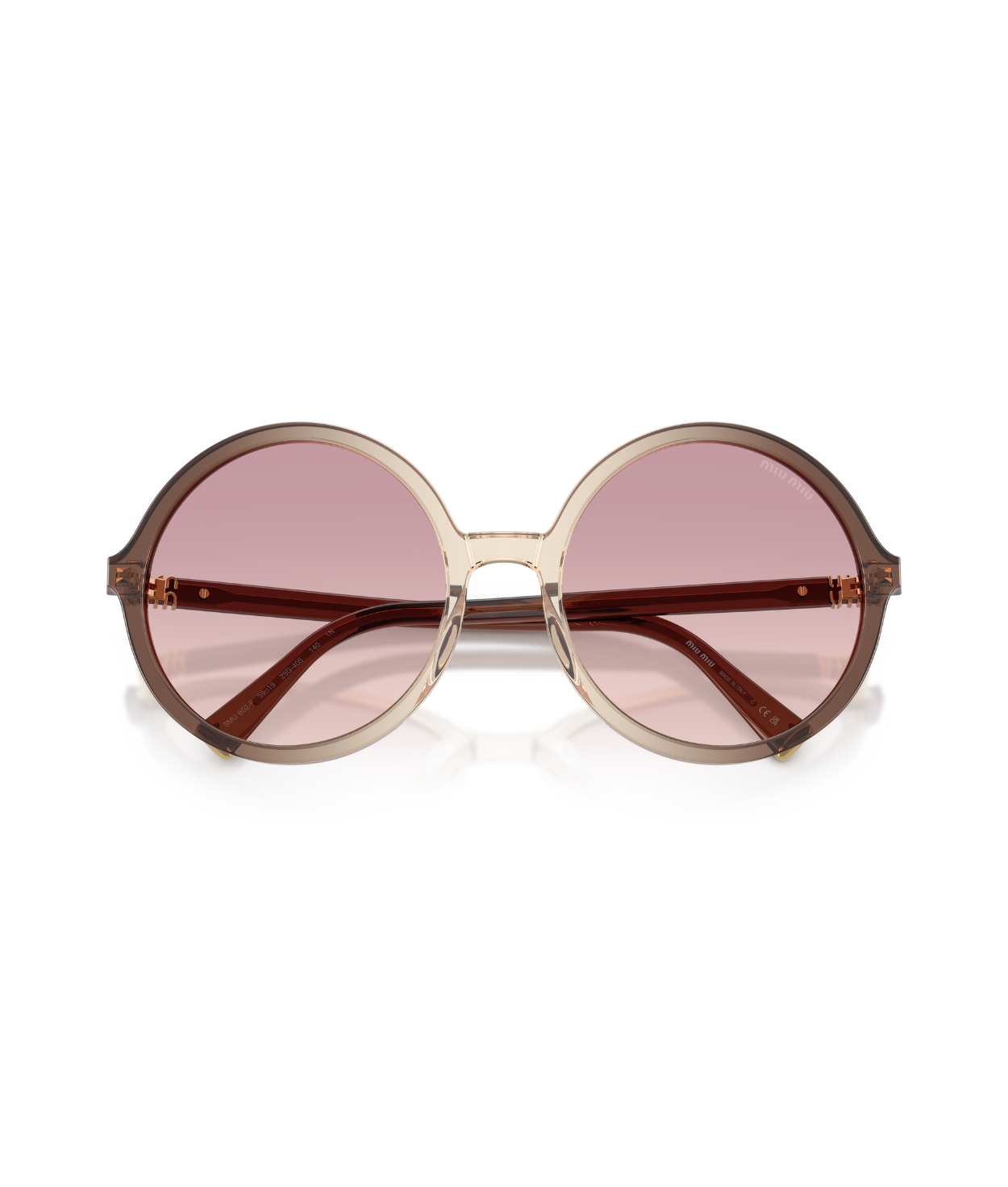 Brown-Brown Gradient Violet