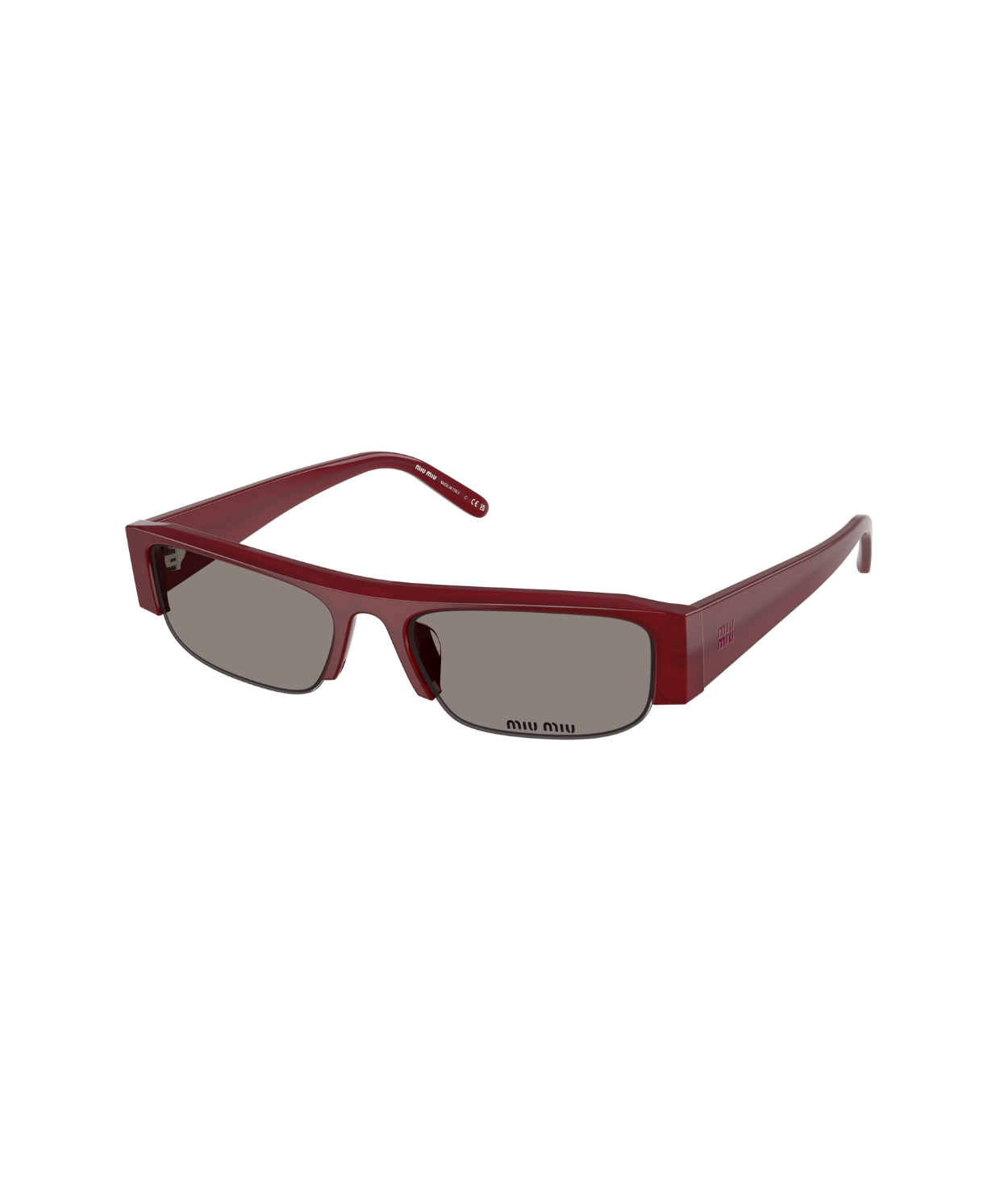 Opaline burgundy -Dark grey
