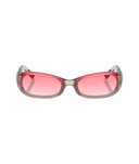 Transparent grey-Gradient pink