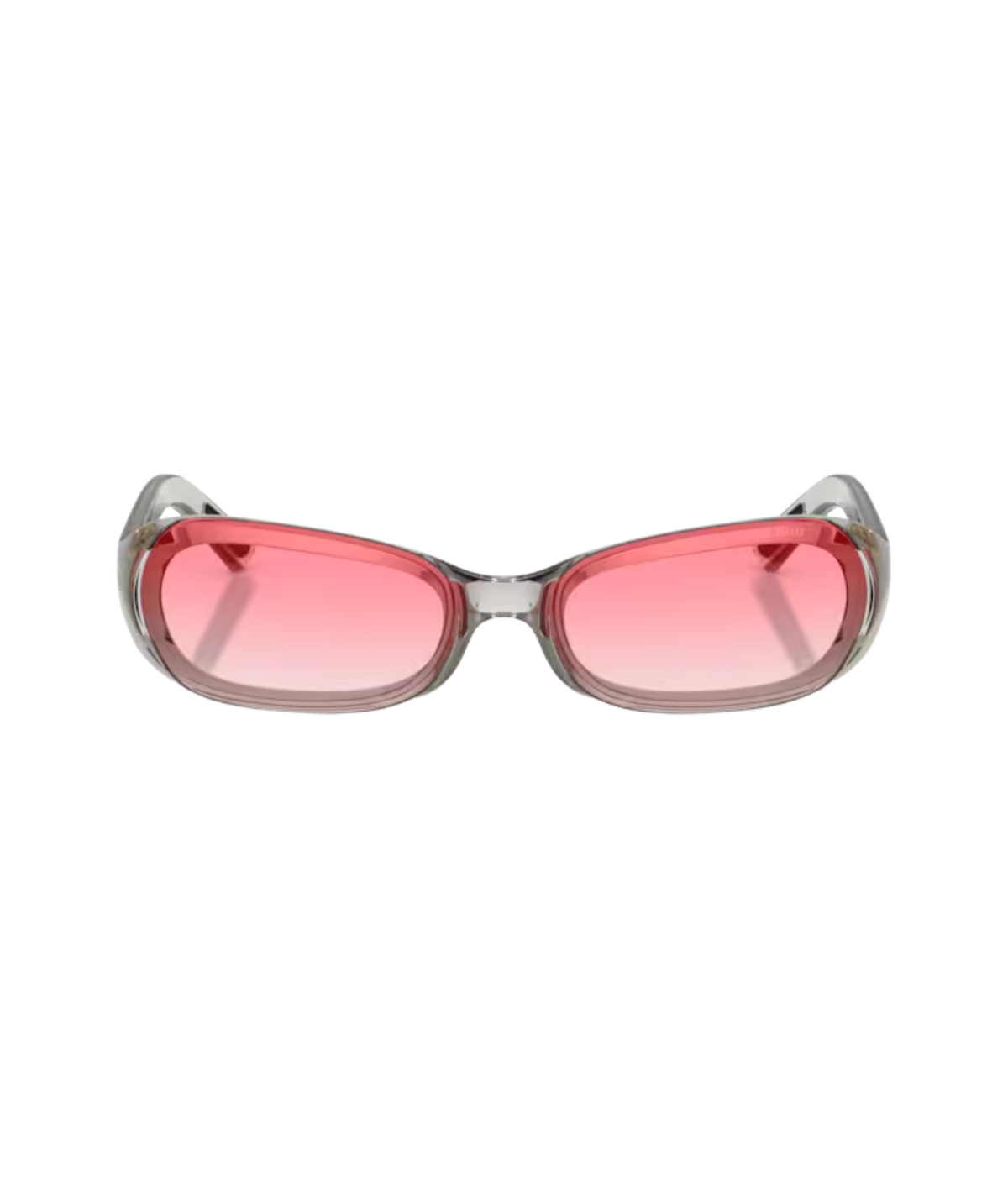 Transparent grey-Gradient pink