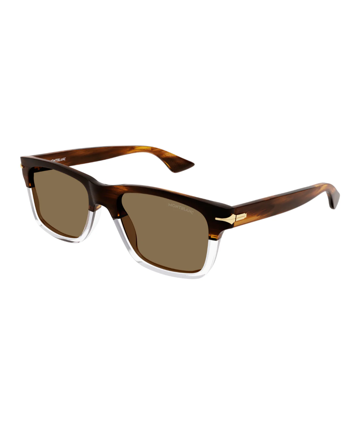 Montblanc Nib MB0263S Rectangle Sunglasses