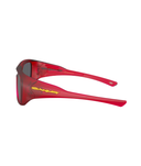 Matte transparent red-Prizm black