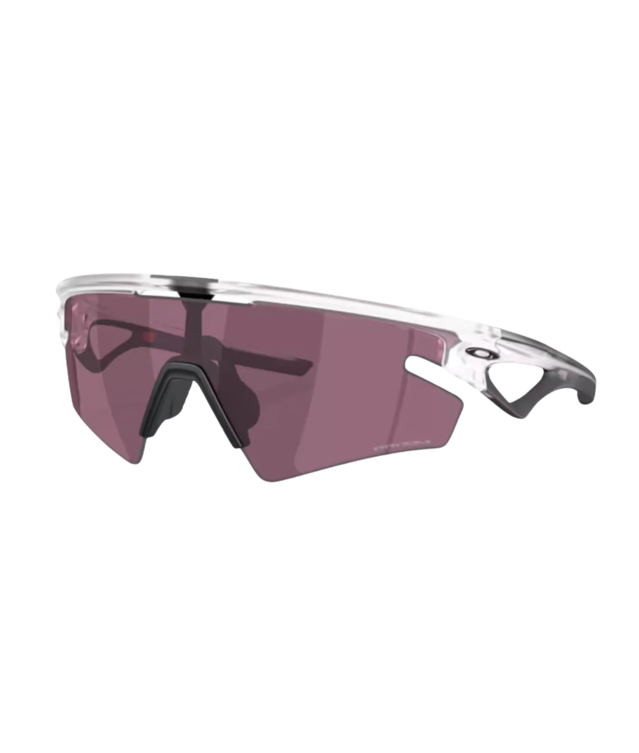 Matte clear-Prizm road black
