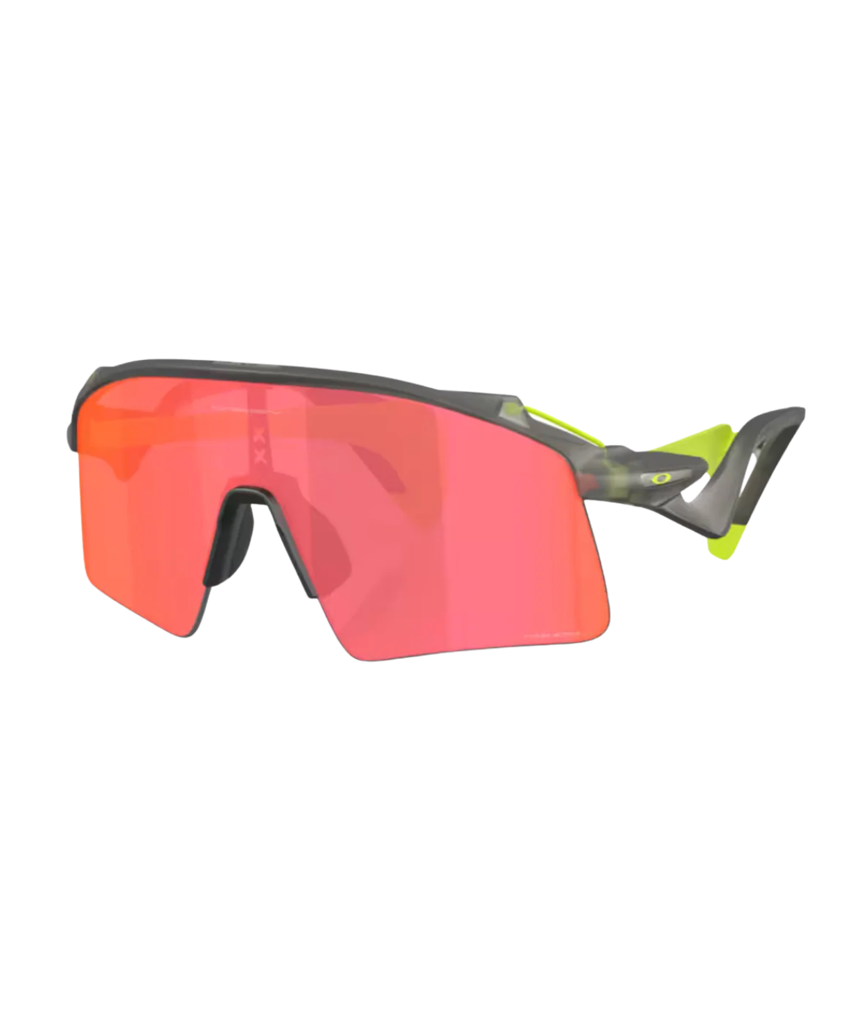 Matte grey smoke-Prizm ruby