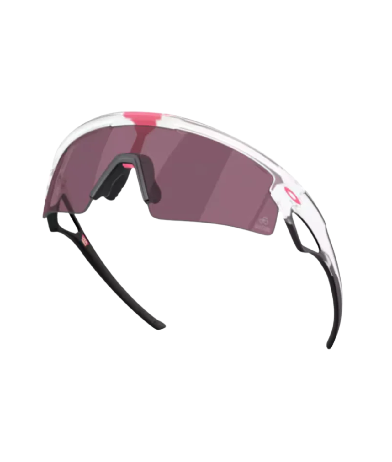 Matte clear-Prizm road black