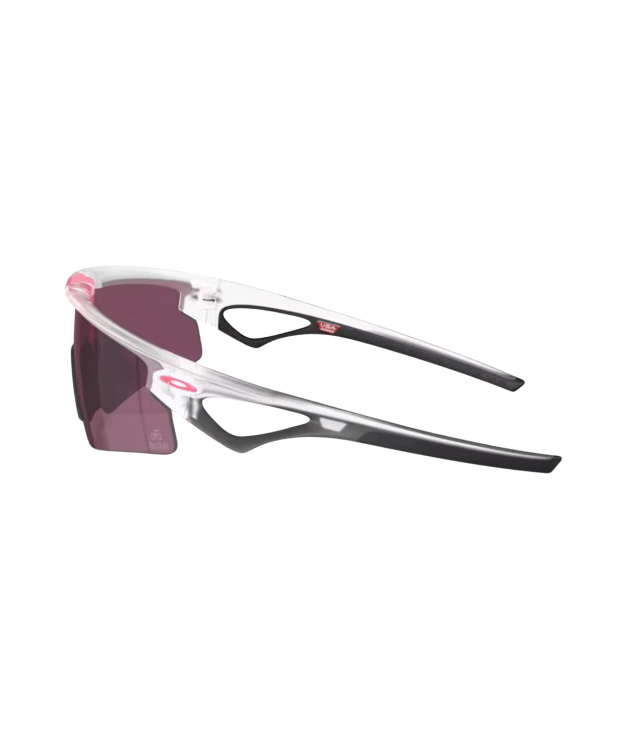 Matte clear-Prizm road black