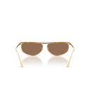 Gold/dark mahogany-Brown