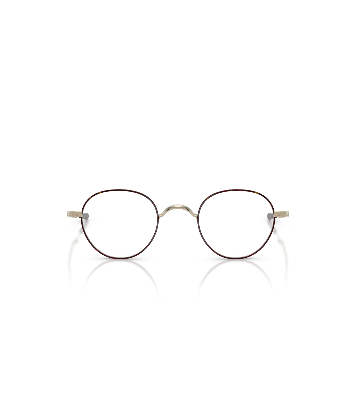 Brushed gold/tortoise