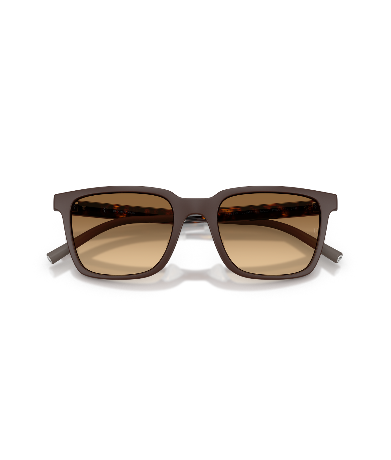 Semi-matte dark brown-Saddle gradient wash to dark