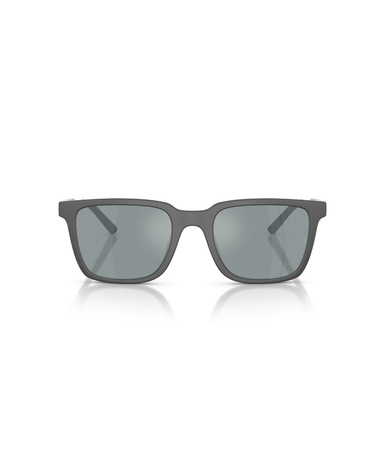 Semi-matte anthracite-Grey polarized flash mirror