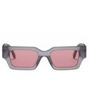 Trasparent Gray-Peach Orange